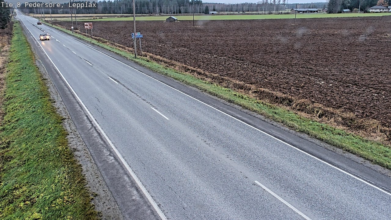 Kelikamerat Kuva Tie 8 Pedersöre, Lepplax, Pedersören kunta, Pohjanmaa