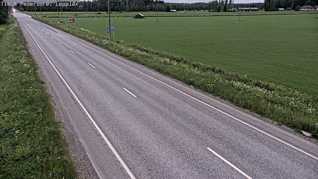 Kelikamerat Kuva Tie 8 Pedersöre, Lepplax, Pedersören kunta, Pohjanmaa