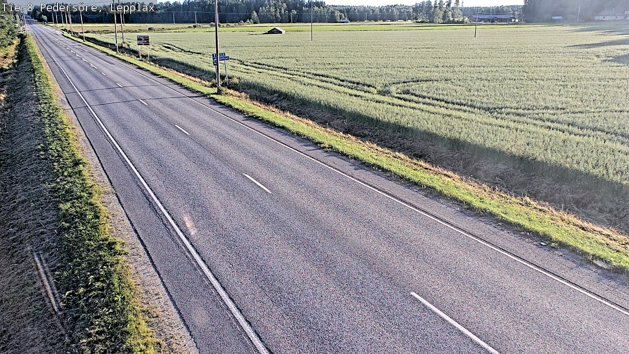 Kelikamerat Kuva Tie 8 Pedersöre, Lepplax, Pedersören kunta, Pohjanmaa