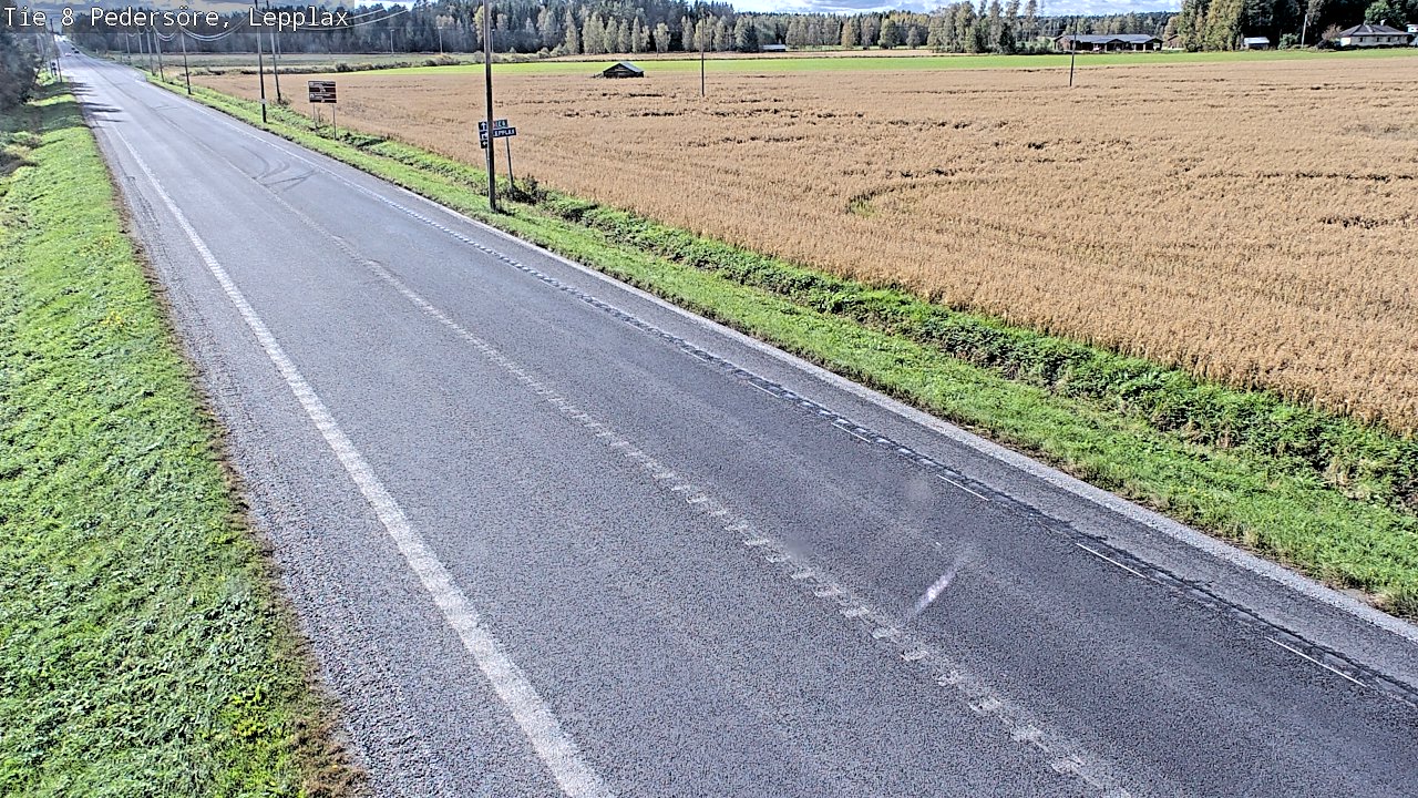 Kelikamerat Kuva Tie 8 Pedersöre, Lepplax, Pedersören kunta, Pohjanmaa