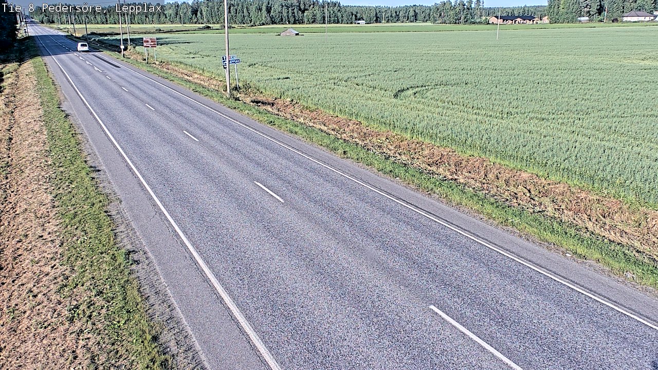 Kelikamerat Kuva Tie 8 Pedersöre, Lepplax, Pedersören kunta, Pohjanmaa