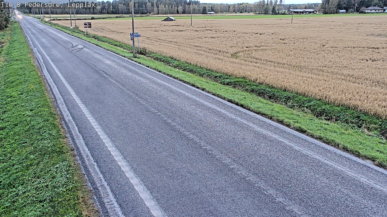 Kelikamerat Kuva Tie 8 Pedersöre, Lepplax, Pedersören kunta, Pohjanmaa
