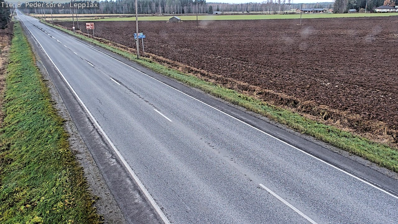 Kelikamerat Kuva Tie 8 Pedersöre, Lepplax, Pedersören kunta, Pohjanmaa