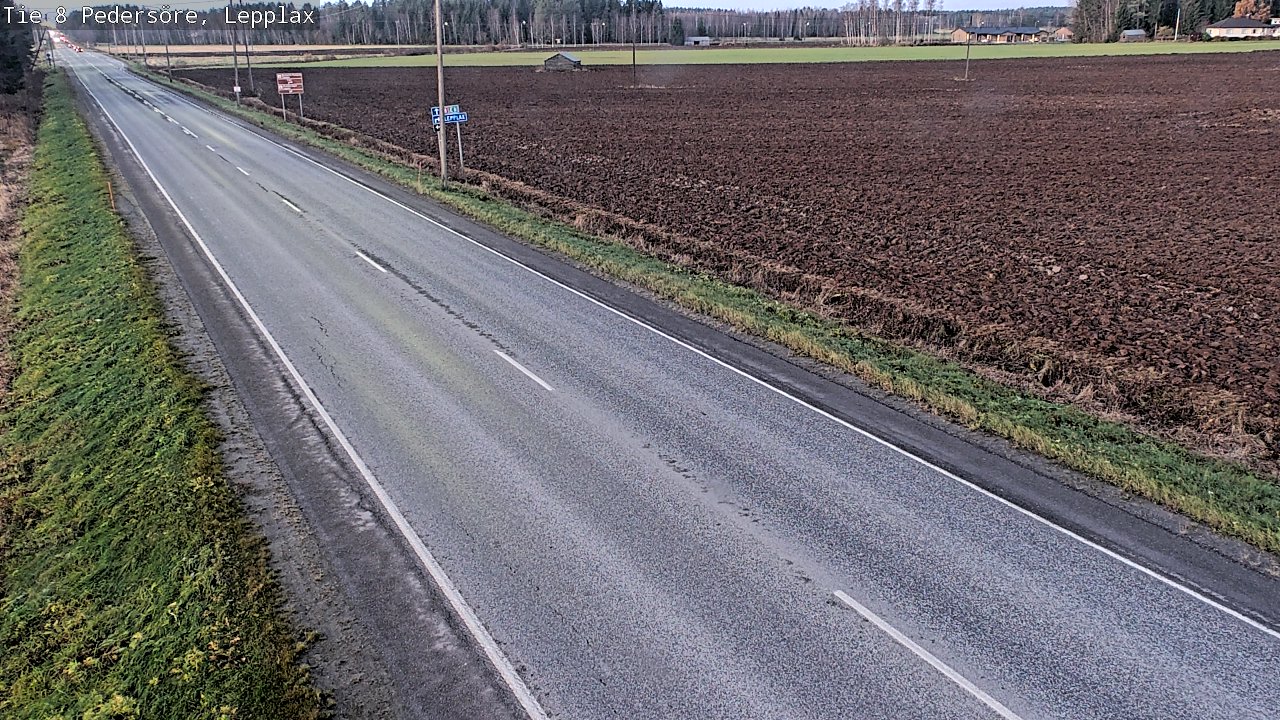 Kelikamerat Kuva Tie 8 Pedersöre, Lepplax, Pedersören kunta, Pohjanmaa