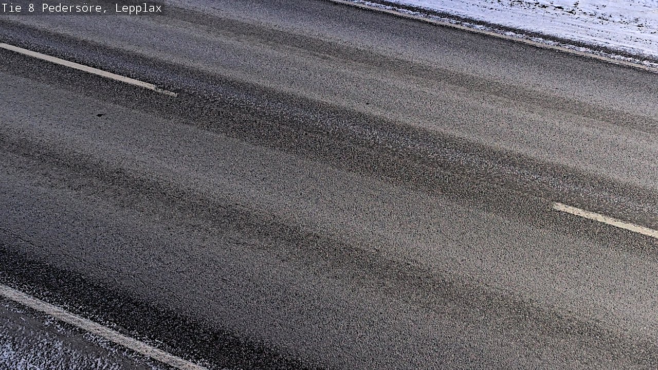 Weather Camera Image Road 8 Pedersöre, Lepplax, Pedersören kunta, Pohjanmaa