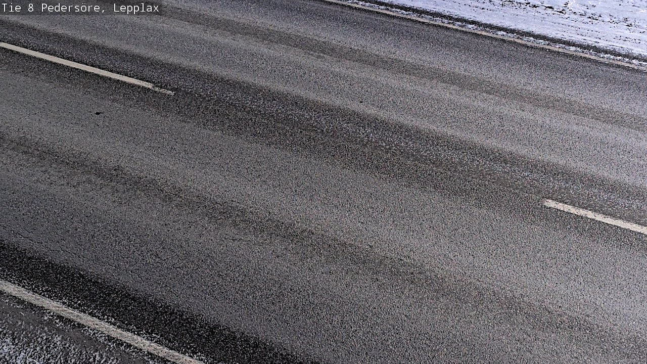 Weather Camera Image Road 8 Pedersöre, Lepplax, Pedersören kunta, Pohjanmaa