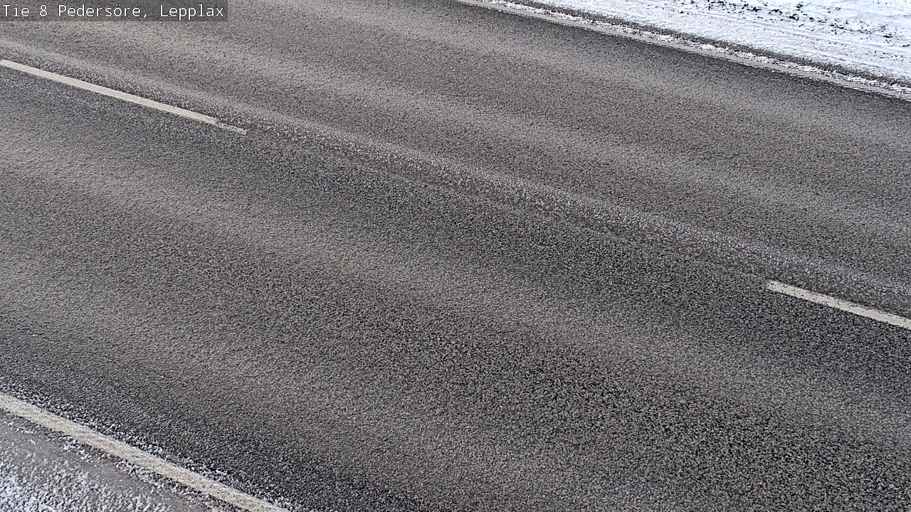 Weather Camera Image Road 8 Pedersöre, Lepplax, Pedersören kunta, Pohjanmaa