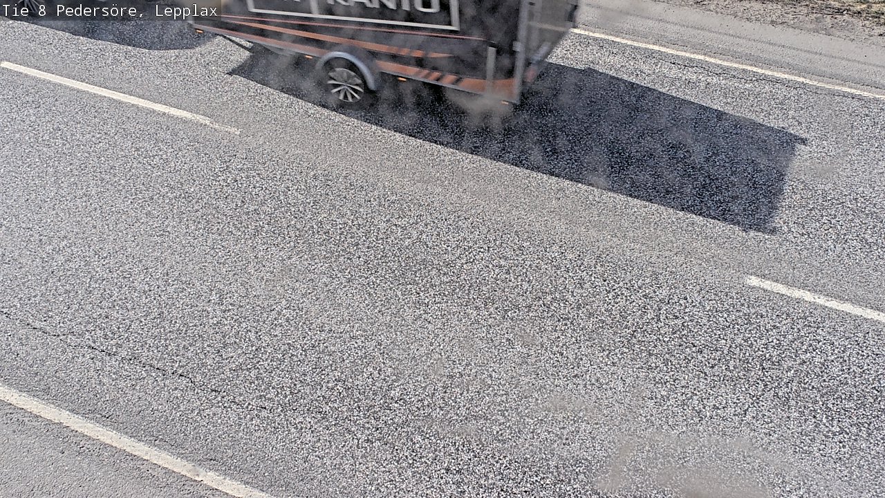 Weather Camera Image Väg 8 Pedersöre, Lepplax, Pedersören kunta, Pohjanmaa