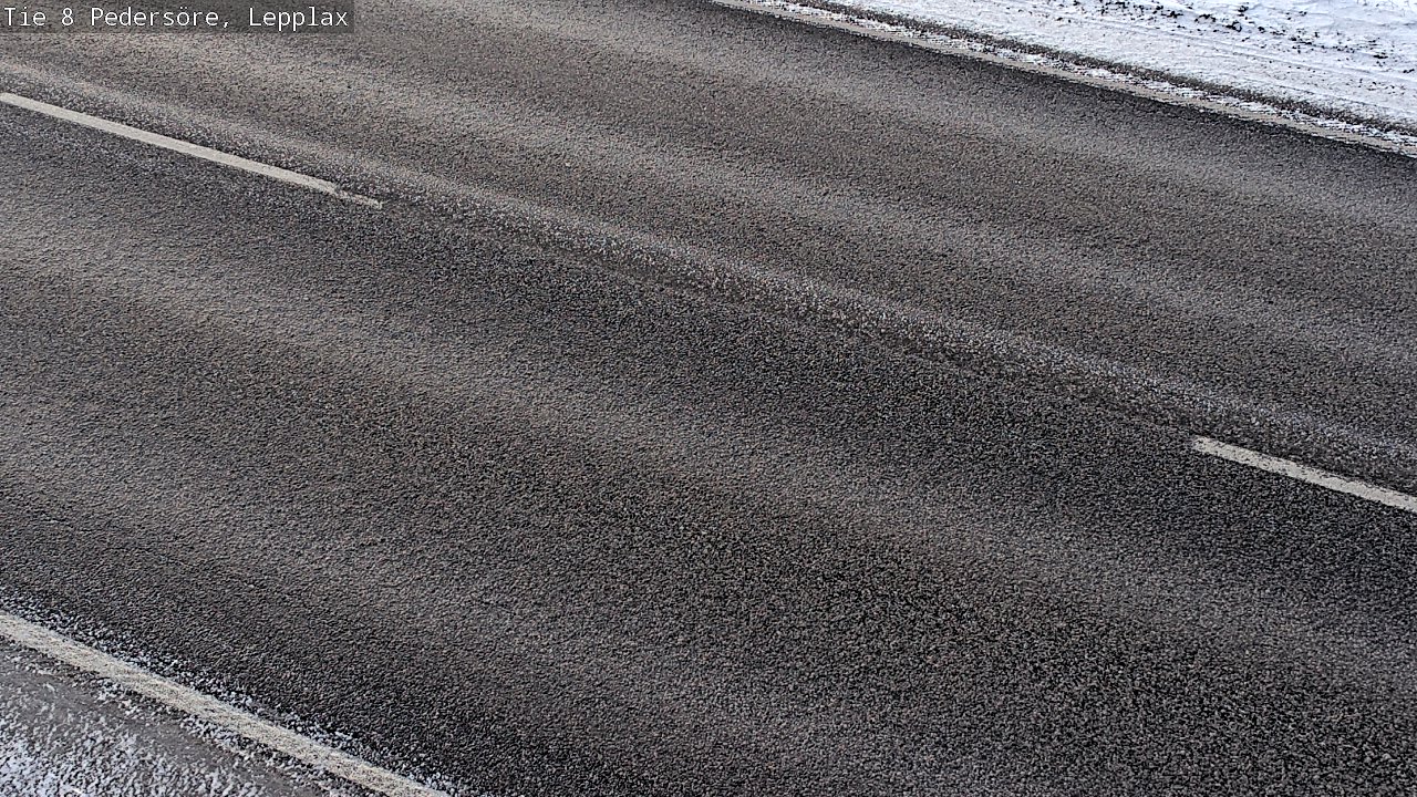 Weather Camera Image Road 8 Pedersöre, Lepplax, Pedersören kunta, Pohjanmaa