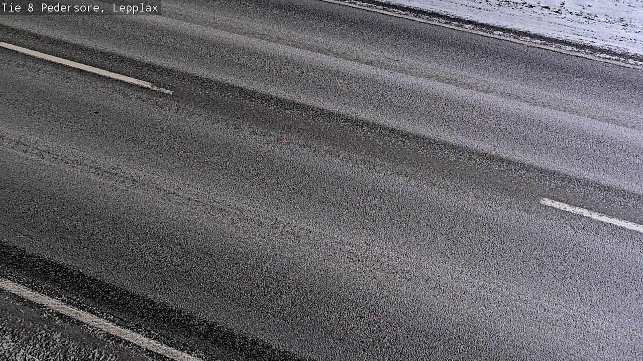 Weather Camera Image Road 8 Pedersöre, Lepplax, Pedersören kunta, Pohjanmaa