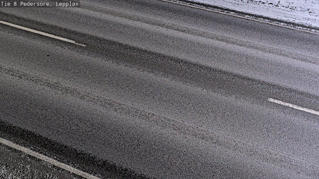 Weather Camera Image Road 8 Pedersöre, Lepplax, Pedersören kunta, Pohjanmaa