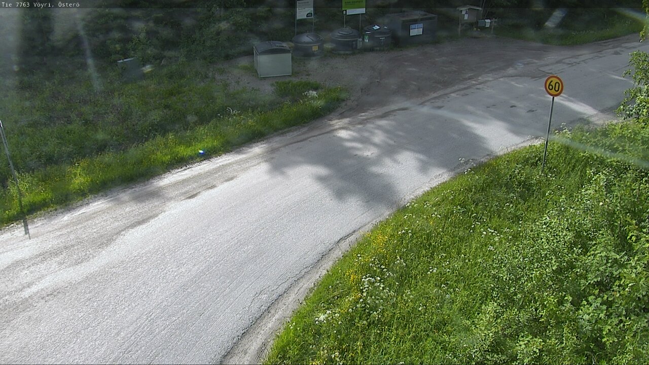 Weather Camera Image Väg 7763 Vöyri, Österö, Vöyri, Pohjanmaa