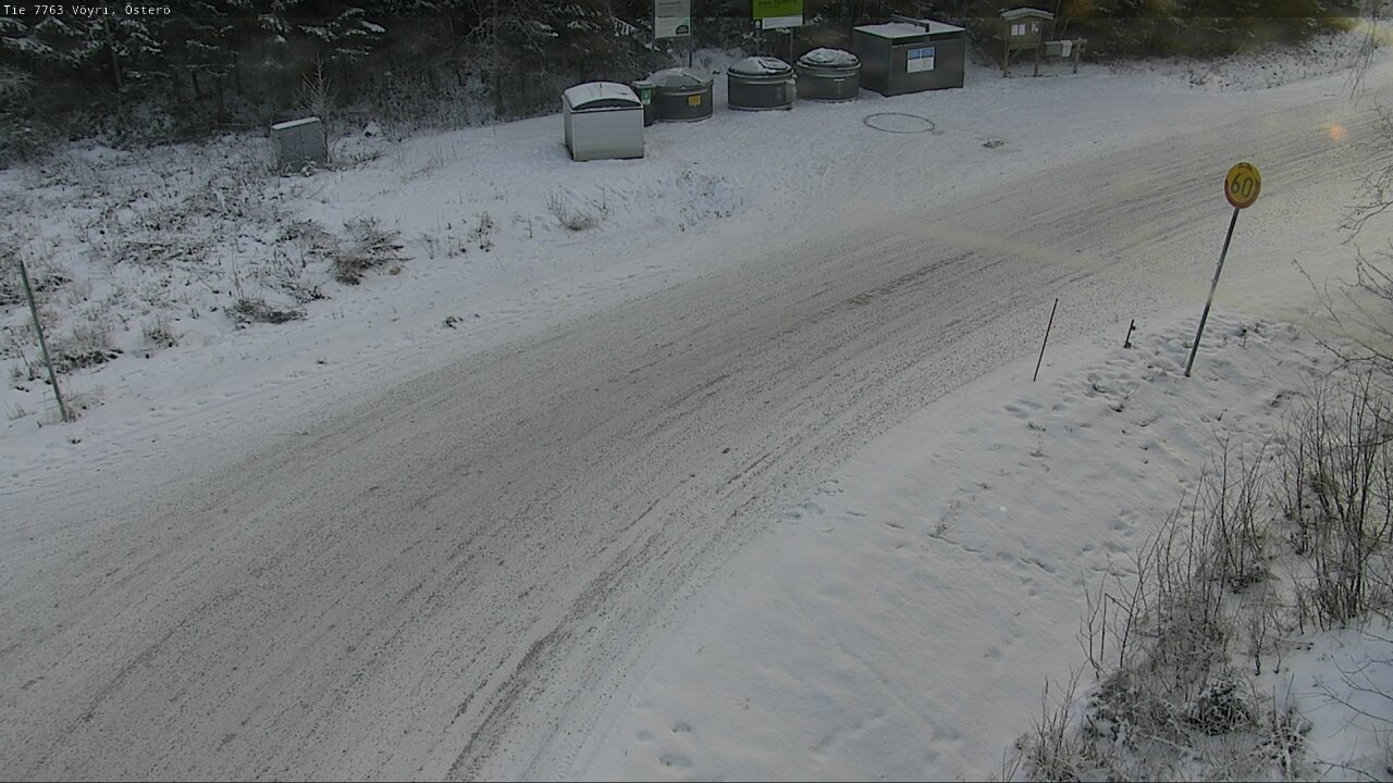 Weather Camera Image Väg 7763 Vöyri, Österö, Vöyri, Pohjanmaa