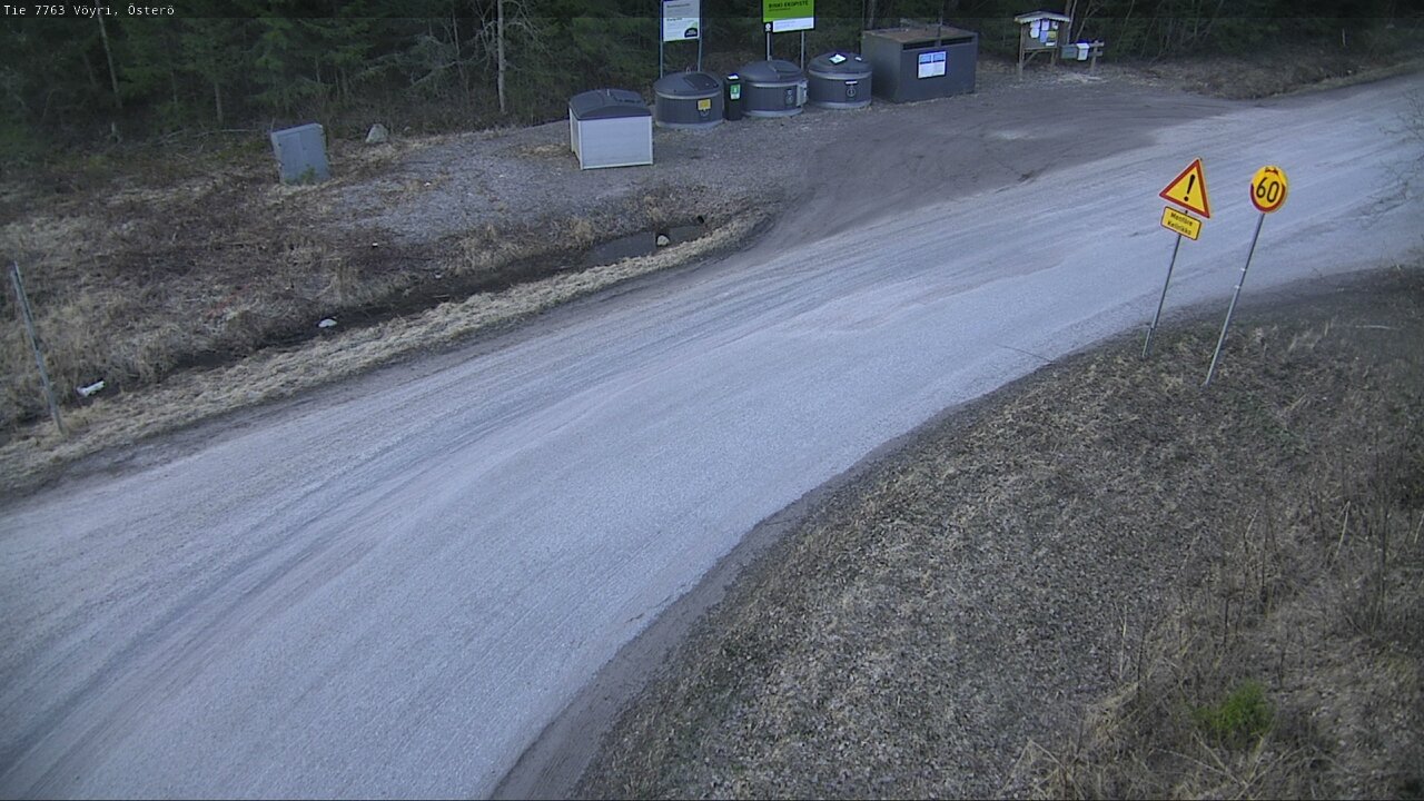 Weather Camera Image Road 7763 Vöyri, Österö, Vöyri, Pohjanmaa
