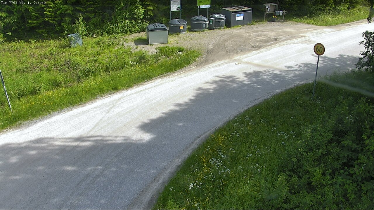 Weather Camera Image Väg 7763 Vöyri, Österö, Vöyri, Pohjanmaa
