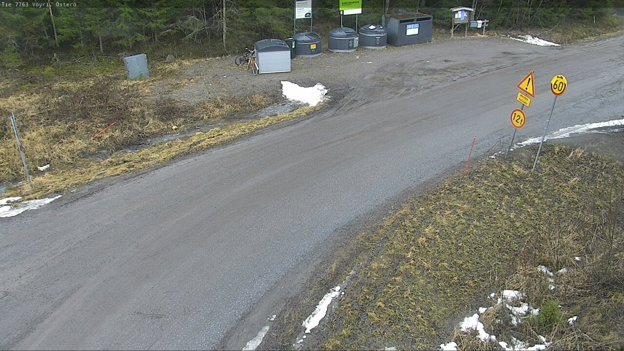 Weather Camera Image Väg 7763 Vöyri, Österö, Vöyri, Pohjanmaa