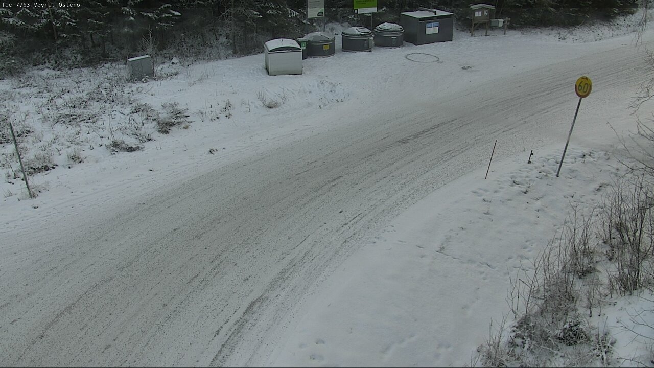 Weather Camera Image Väg 7763 Vöyri, Österö, Vöyri, Pohjanmaa
