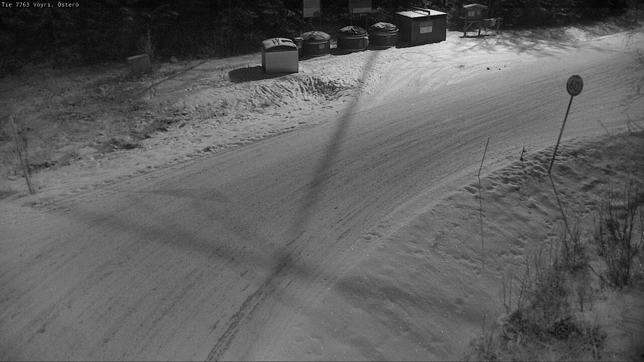 Weather Camera Image Road 7763 Vöyri, Österö, Vöyri, Pohjanmaa