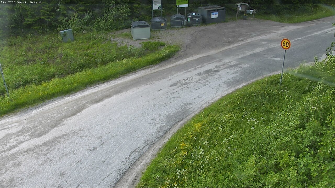 Weather Camera Image Väg 7763 Vöyri, Österö, Vöyri, Pohjanmaa