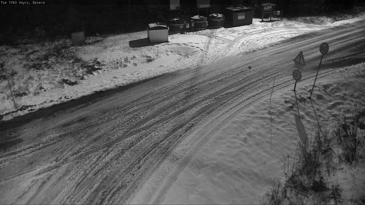 Weather Camera Image Road 7763 Vöyri, Österö, Vöyri, Pohjanmaa