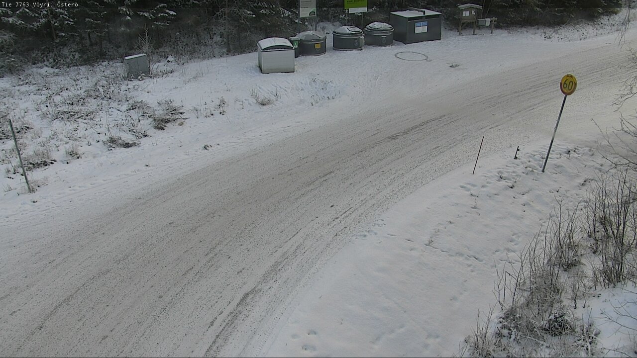 Weather Camera Image Väg 7763 Vöyri, Österö, Vöyri, Pohjanmaa