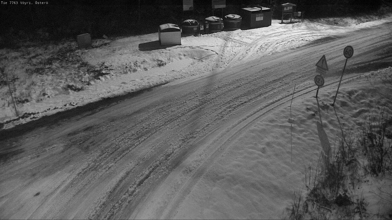 Weather Camera Image Road 7763 Vöyri, Österö, Vöyri, Pohjanmaa