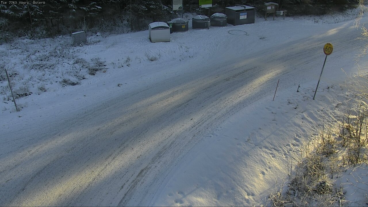 Weather Camera Image Road 7763 Vöyri, Österö, Vöyri, Pohjanmaa