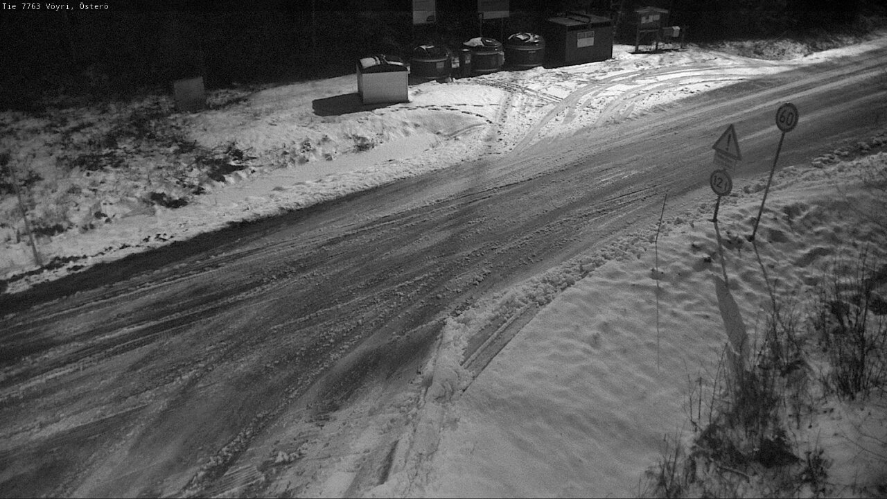 Weather Camera Image Road 7763 Vöyri, Österö, Vöyri, Pohjanmaa