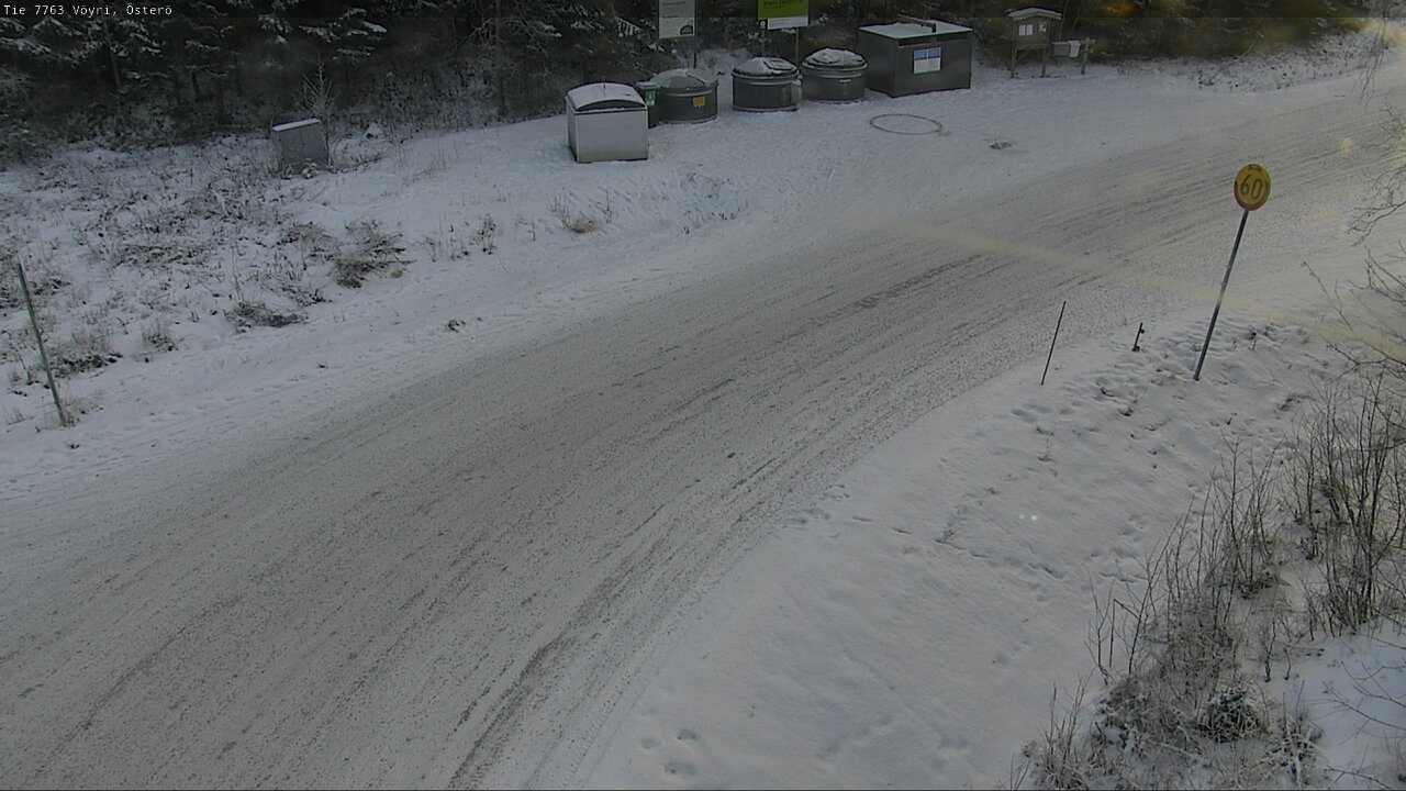 Weather Camera Image Väg 7763 Vöyri, Österö, Vöyri, Pohjanmaa