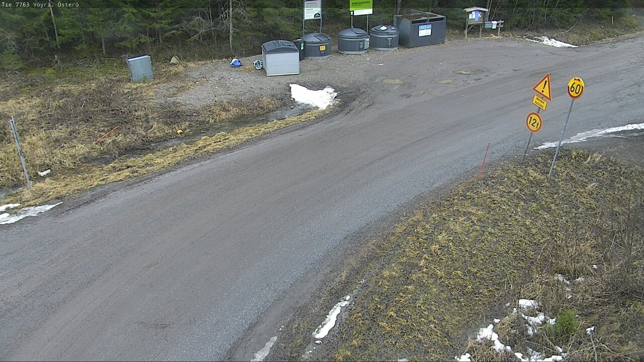 Weather Camera Image Väg 7763 Vöyri, Österö, Vöyri, Pohjanmaa