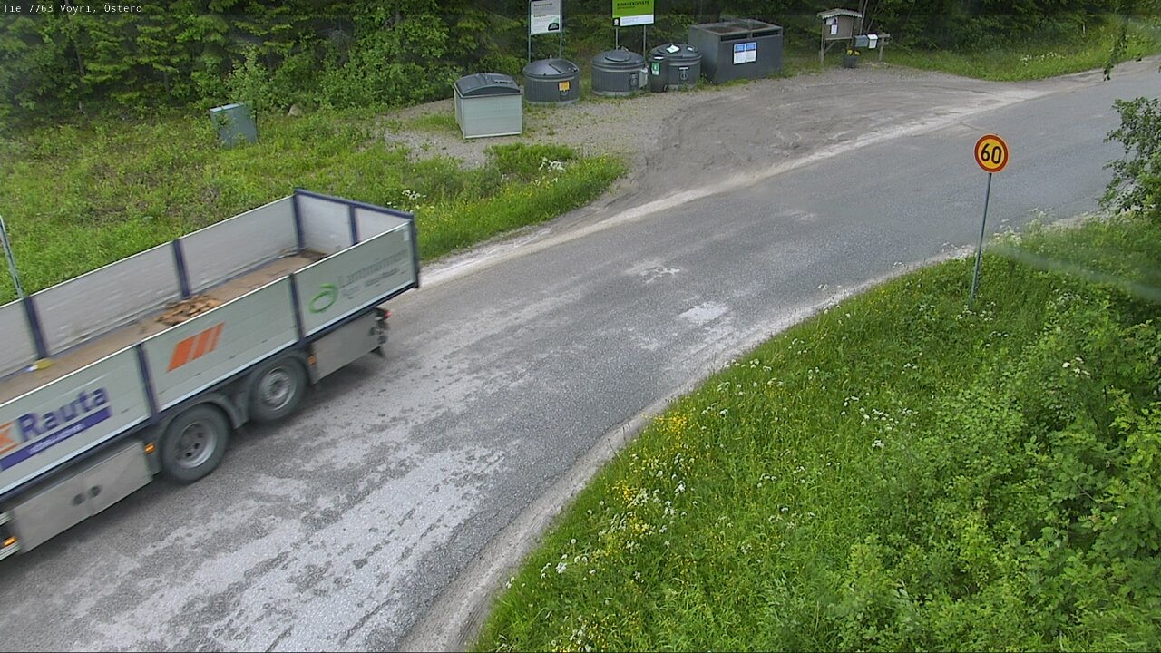 Weather Camera Image Väg 7763 Vöyri, Österö, Vöyri, Pohjanmaa