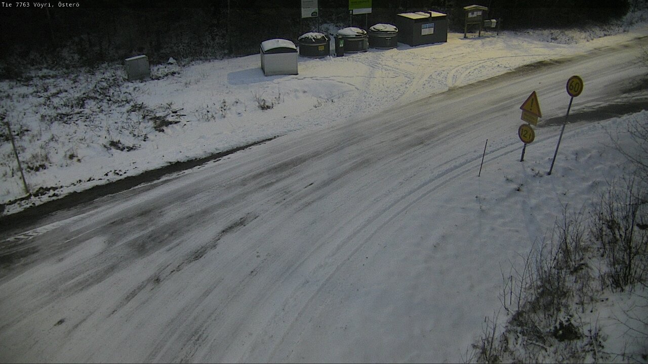 Weather Camera Image Road 7763 Vöyri, Österö, Vöyri, Pohjanmaa