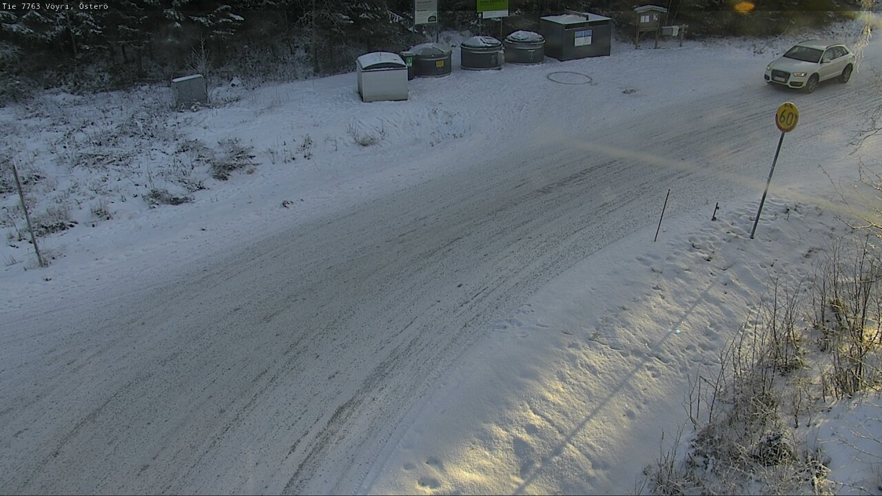 Weather Camera Image Väg 7763 Vöyri, Österö, Vöyri, Pohjanmaa