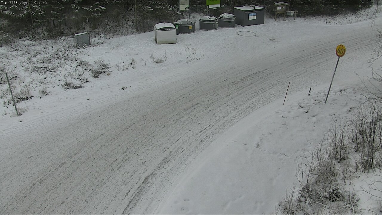 Weather Camera Image Väg 7763 Vöyri, Österö, Vöyri, Pohjanmaa