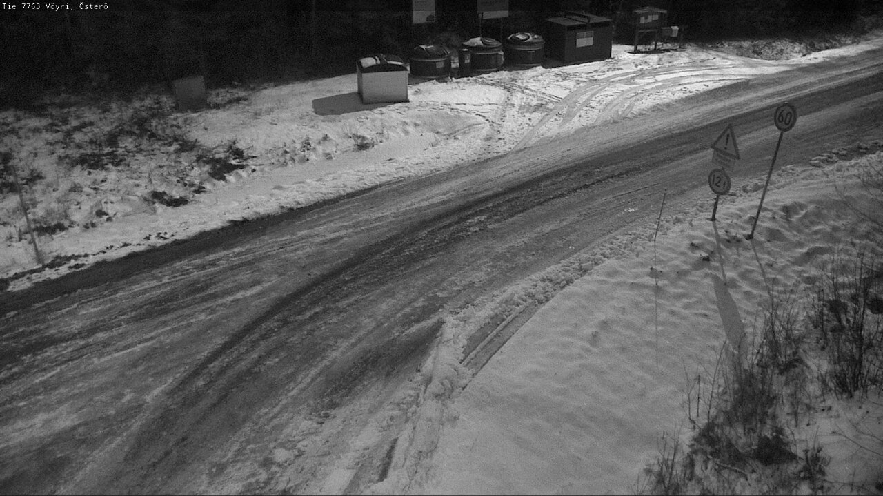 Weather Camera Image Väg 7763 Vöyri, Österö, Vöyri, Pohjanmaa