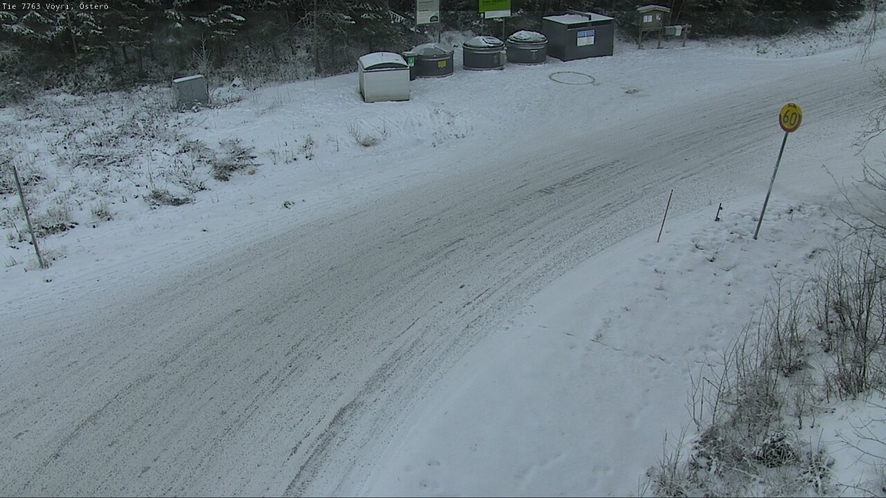 Weather Camera Image Väg 7763 Vöyri, Österö, Vöyri, Pohjanmaa