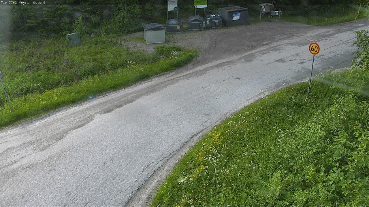 Weather Camera Image Väg 7763 Vöyri, Österö, Vöyri, Pohjanmaa