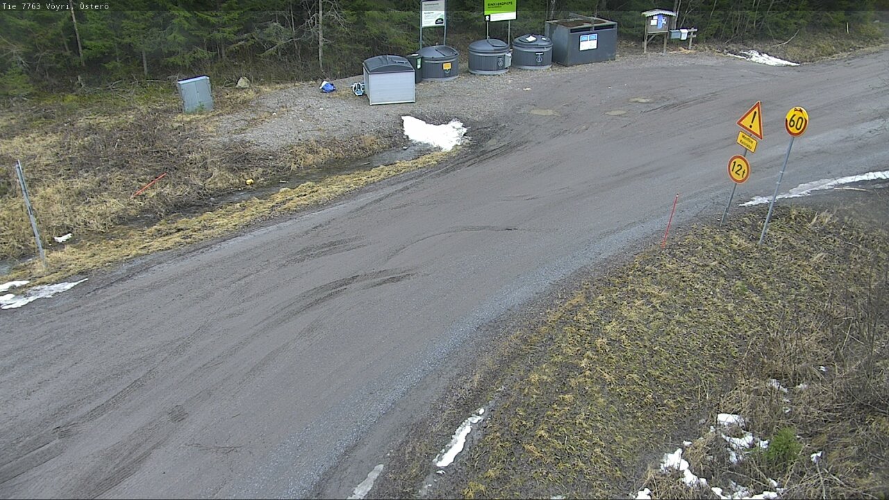 Weather Camera Image Väg 7763 Vöyri, Österö, Vöyri, Pohjanmaa