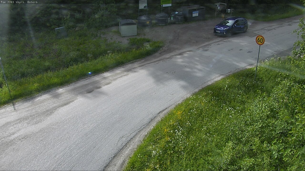 Weather Camera Image Väg 7763 Vöyri, Österö, Vöyri, Pohjanmaa
