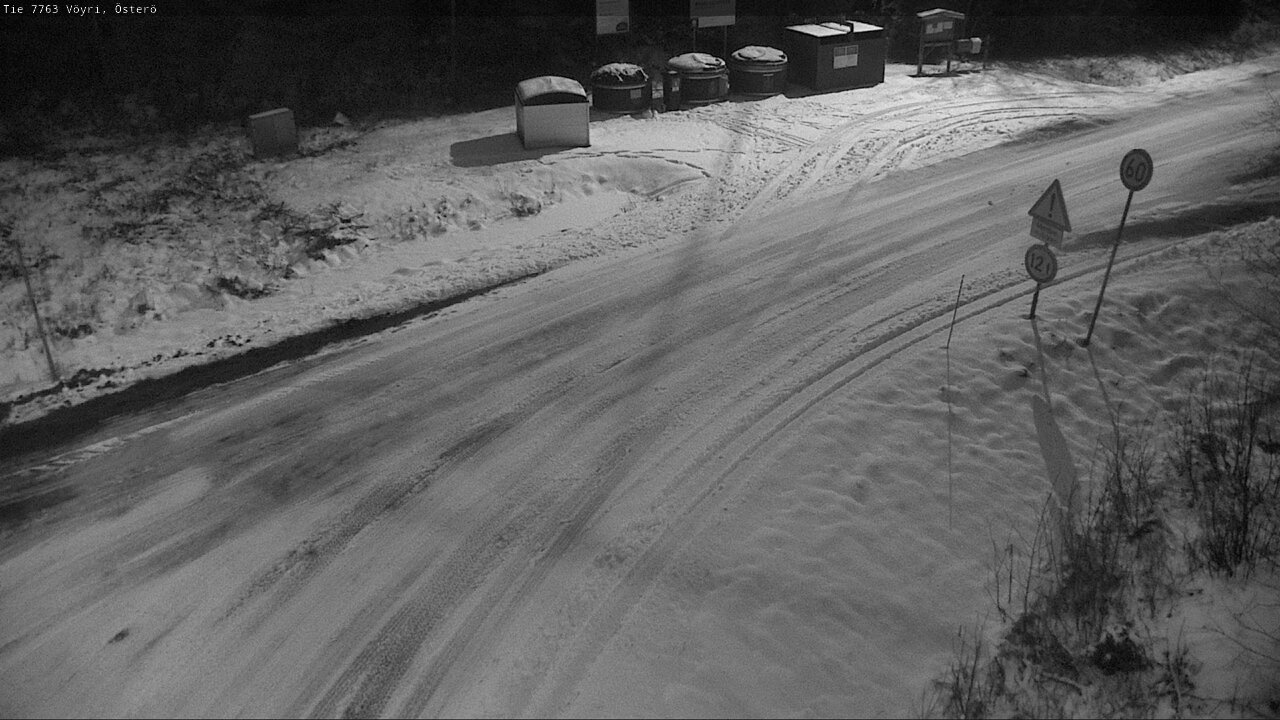 Weather Camera Image Road 7763 Vöyri, Österö, Vöyri, Pohjanmaa