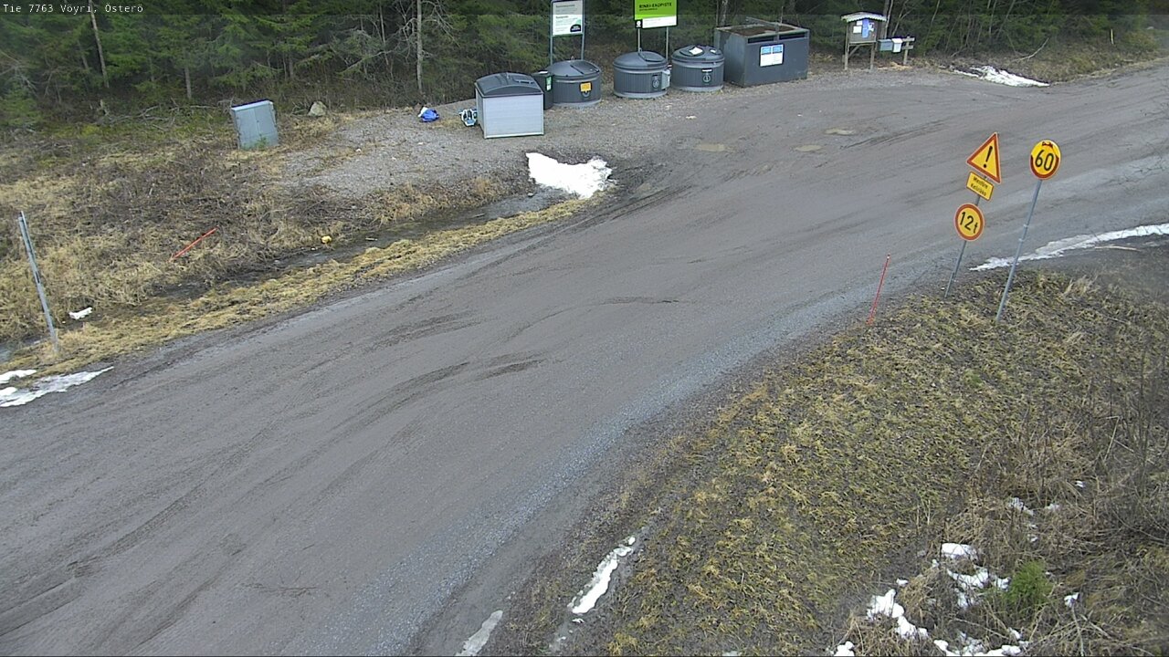 Weather Camera Image Väg 7763 Vöyri, Österö, Vöyri, Pohjanmaa