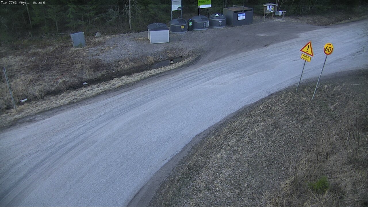 Weather Camera Image Road 7763 Vöyri, Österö, Vöyri, Pohjanmaa