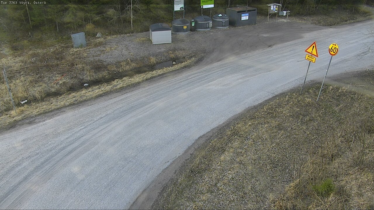 Weather Camera Image Road 7763 Vöyri, Österö, Vöyri, Pohjanmaa