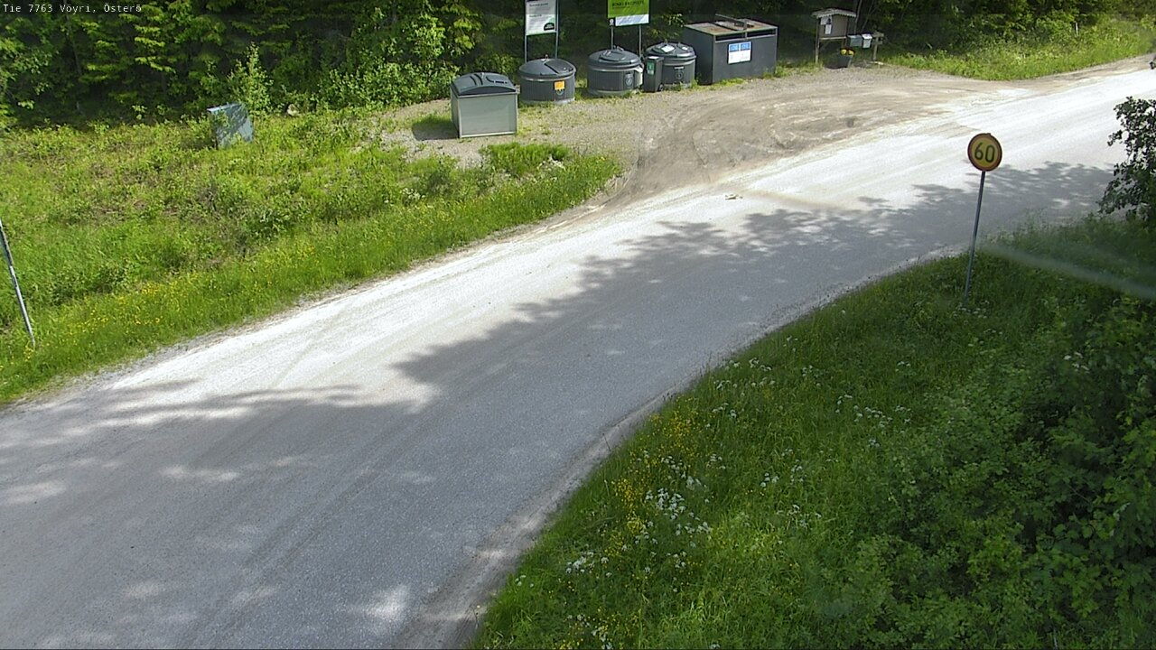 Weather Camera Image Väg 7763 Vöyri, Österö, Vöyri, Pohjanmaa