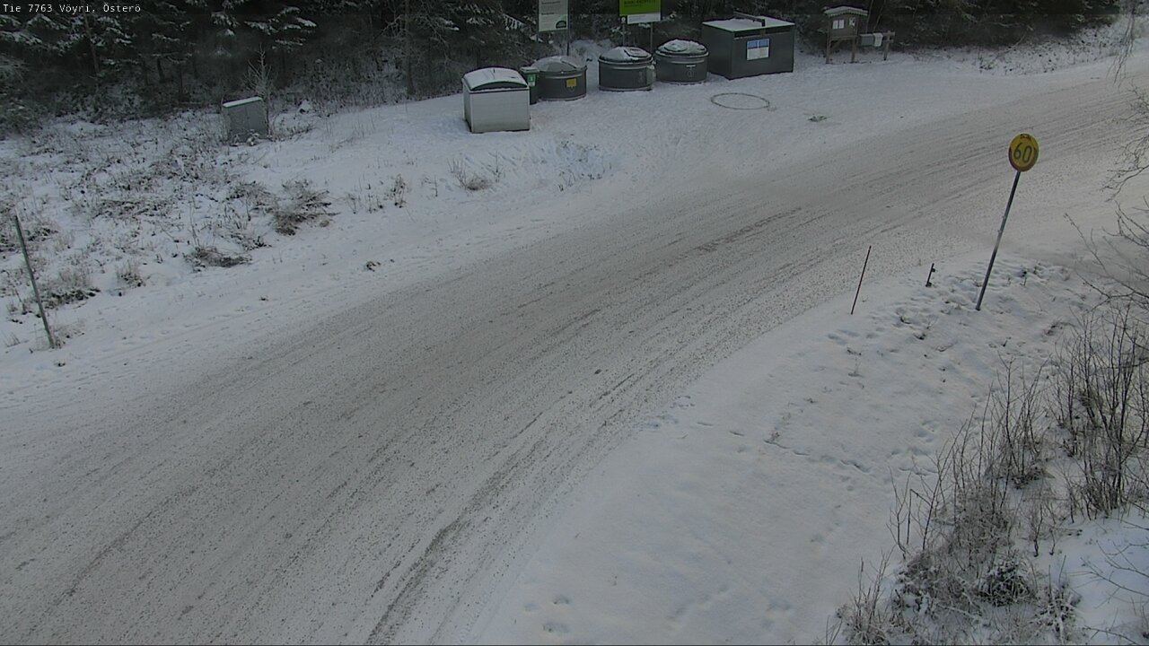 Weather Camera Image Väg 7763 Vöyri, Österö, Vöyri, Pohjanmaa