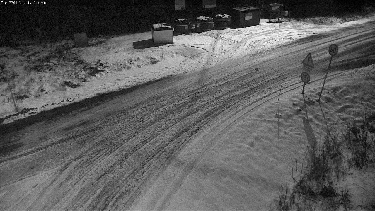 Weather Camera Image Road 7763 Vöyri, Österö, Vöyri, Pohjanmaa
