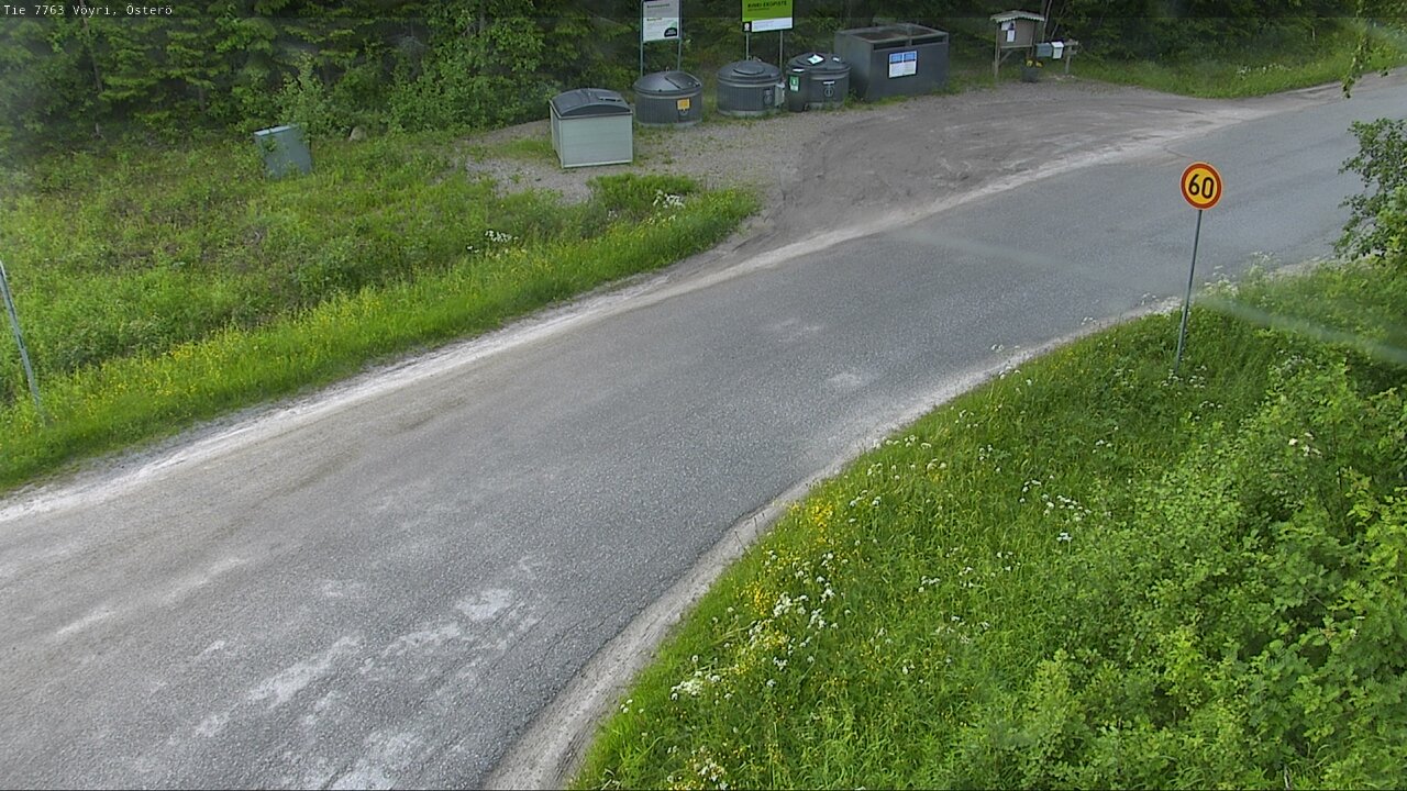 Weather Camera Image Väg 7763 Vöyri, Österö, Vöyri, Pohjanmaa