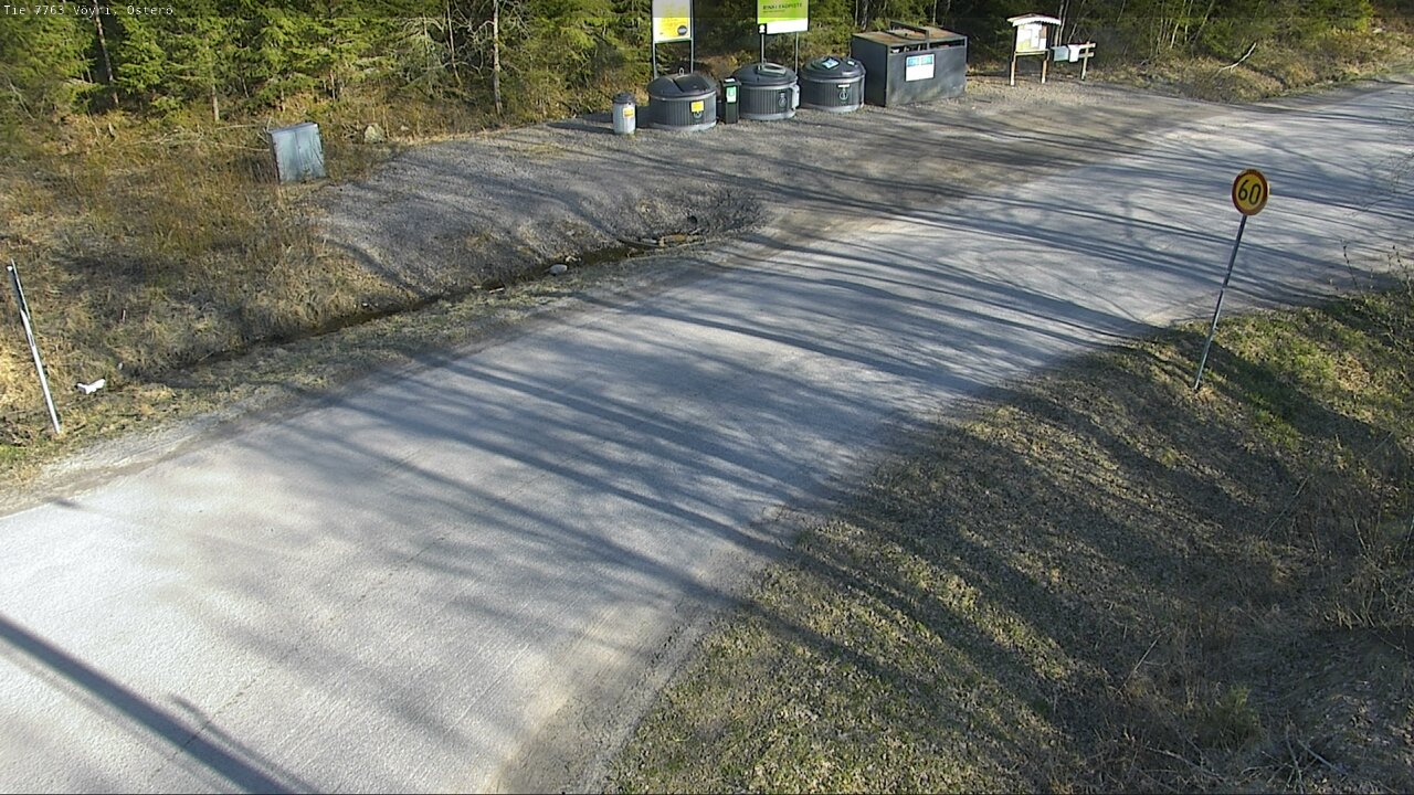 Weather Camera Image Väg 7763 Vöyri, Österö, Vöyri, Pohjanmaa