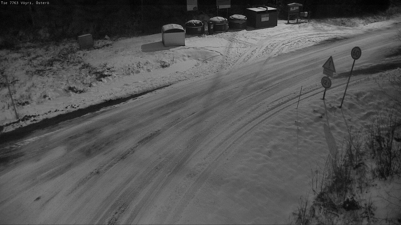Weather Camera Image Road 7763 Vöyri, Österö, Vöyri, Pohjanmaa