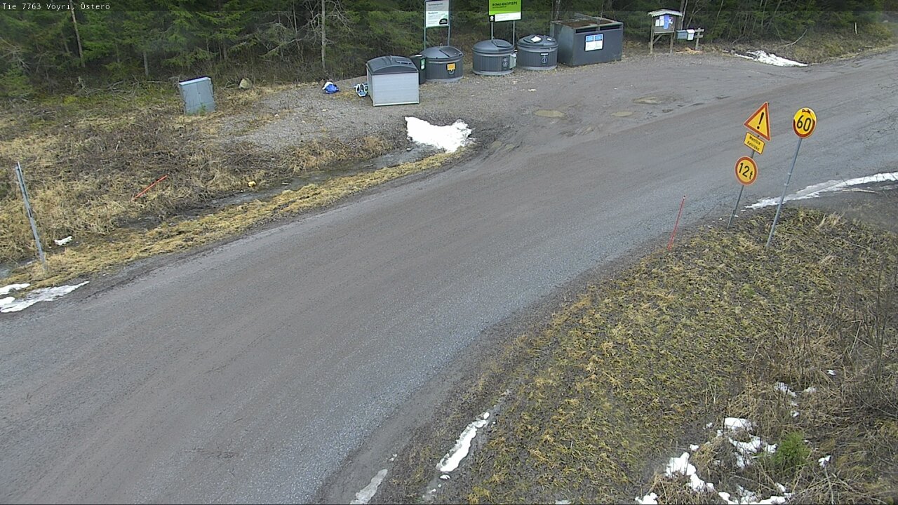 Weather Camera Image Väg 7763 Vöyri, Österö, Vöyri, Pohjanmaa